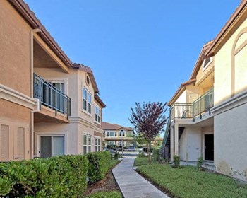 Buildings and Pathways Bella Rose Apartments in Antioch, CA 94531