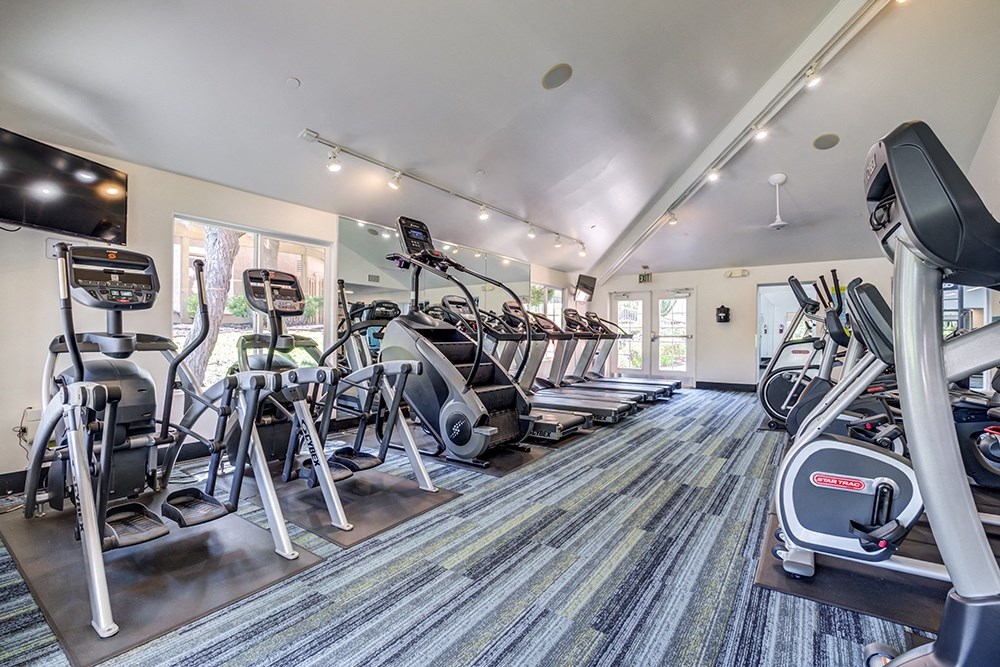 Apartments in Richmond CA - Bella VIsta At Hilltop - Fitness Center With Exercise Equipment