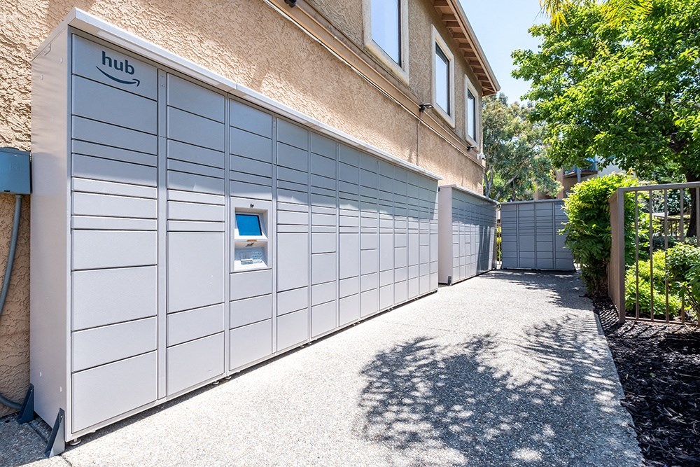 Package receiving area