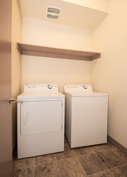 washer and dryer