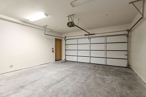 inside of garage