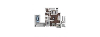 Two Bedroom, One Bathroom Apartment Home | Puyallup, WA