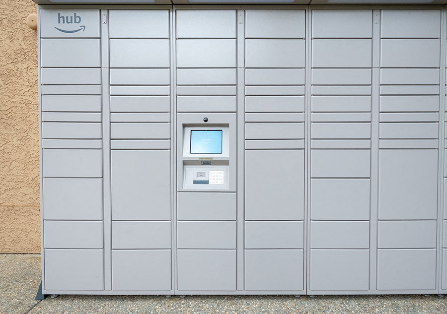 Parcel Lockers  Apt Home Rentals in Richmond CA at Bella Vista at Hilltop