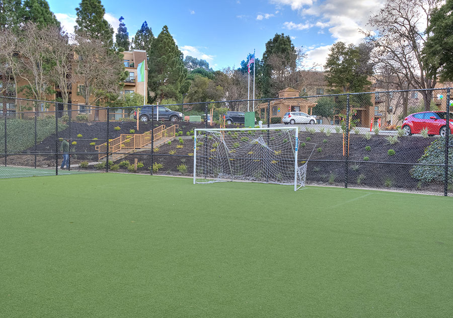 Grass Play Area Bella Vista at Hilltop Apartments for rent in Richmond CA 94806