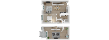 Bellini 1x1 Town, 1801L Apartments, Sacramento CA