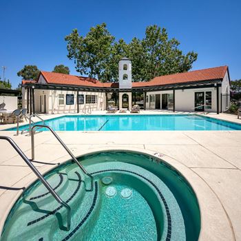 Pool and spa l Laurel Creek Apartment for rent in Fairfield
