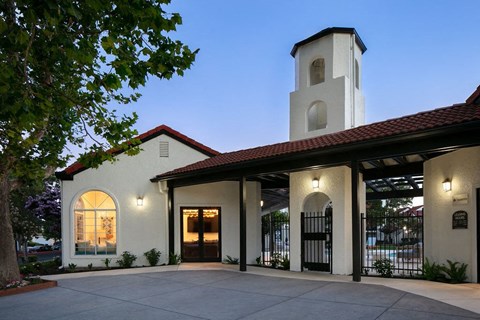 Exterior building entry  at Laurel Creek, Fairfield, CA, 94533