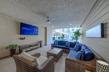 TV lounge area outside - Photo Gallery 6