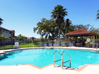 Pool with lounge chairs Bristol Bay in Tampa Florida - Photo Gallery 5