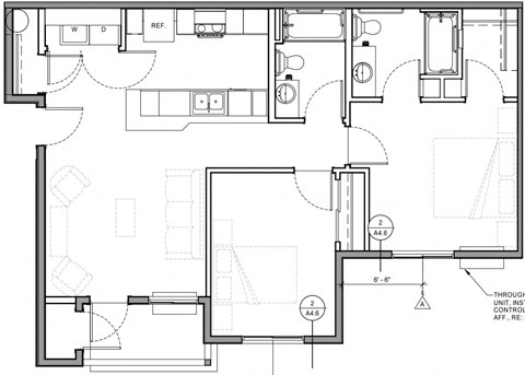 Two Bedroom Two Bathroom