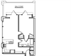 one bedroom floor plan