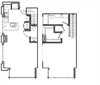 one bedroom with den floor plan 969 square feet