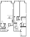 Two Bed with Den floor plan