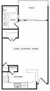 Studio Floor Plan