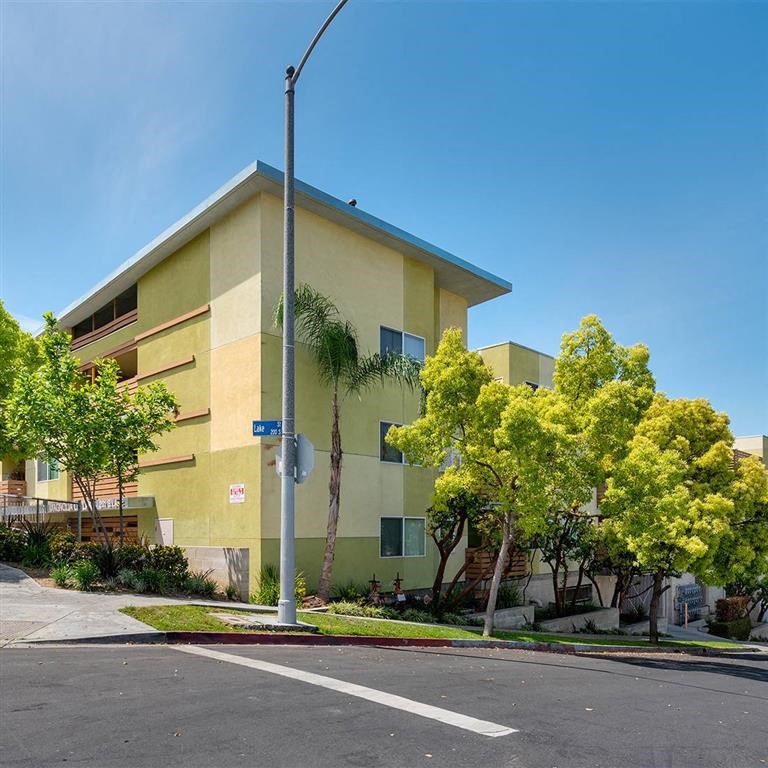 Exterior of building with parking 