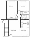 2X1 Floor Plans Available at Cedar Glen Apartments