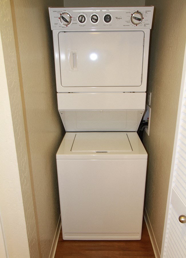 washer and dryer
