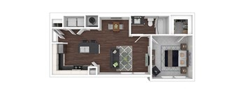 1x1A1-E floor plan