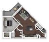 1x1A2-E floor plan