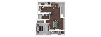 1x1A2-U-Bh floor plan