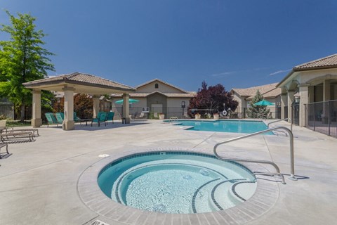 pool and spa