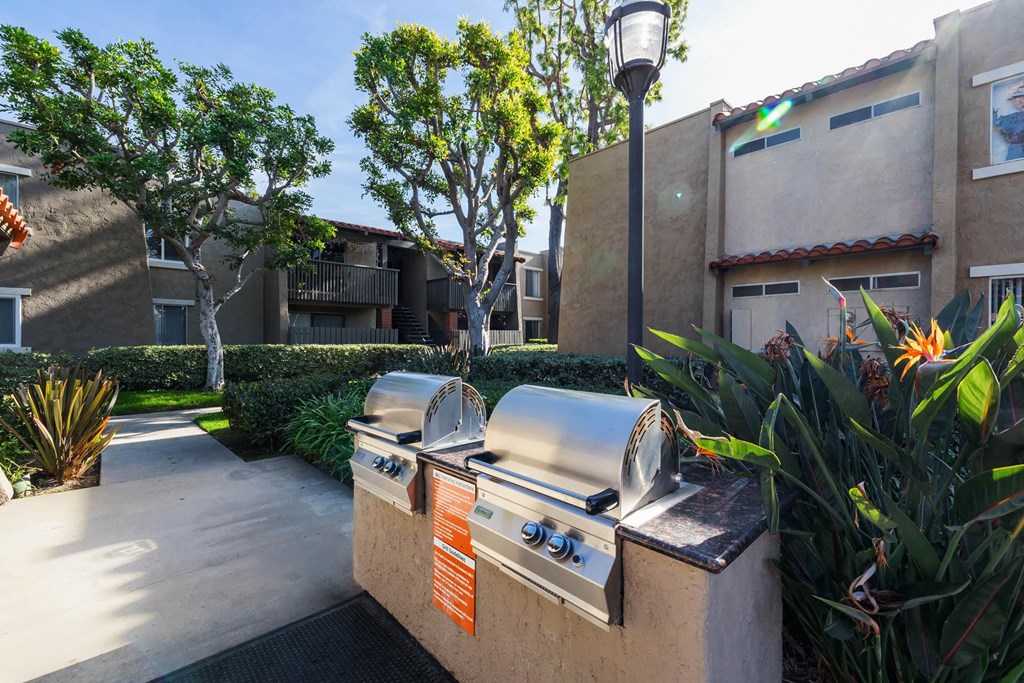 Poolside Grills for residents