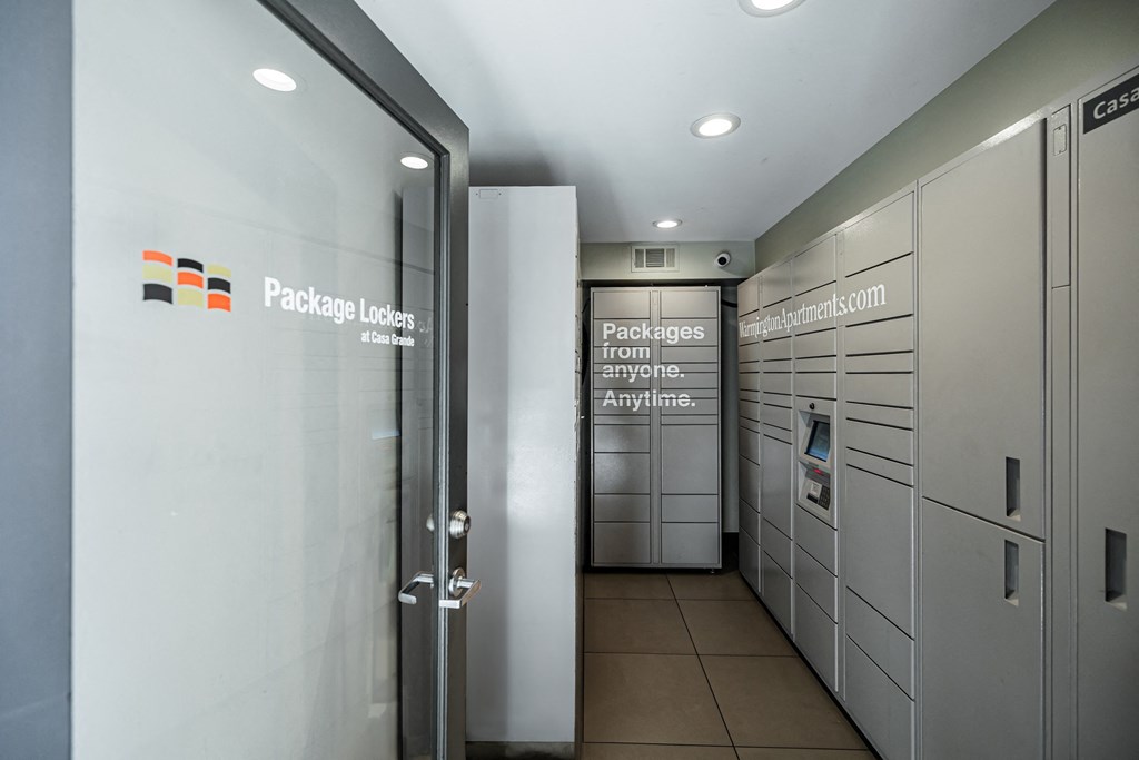 Secure onsite Amazon Lockers for safe package delivery