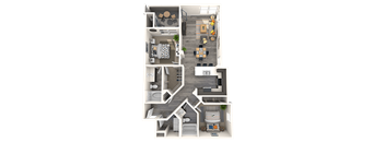 1 bed 1 bath E at THE GALLERYAPARTMENT HOMES, Las Vegas