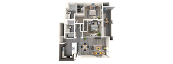 2 bed 2 bath at THE GALLERYAPARTMENT HOMES, Nevada, 89178