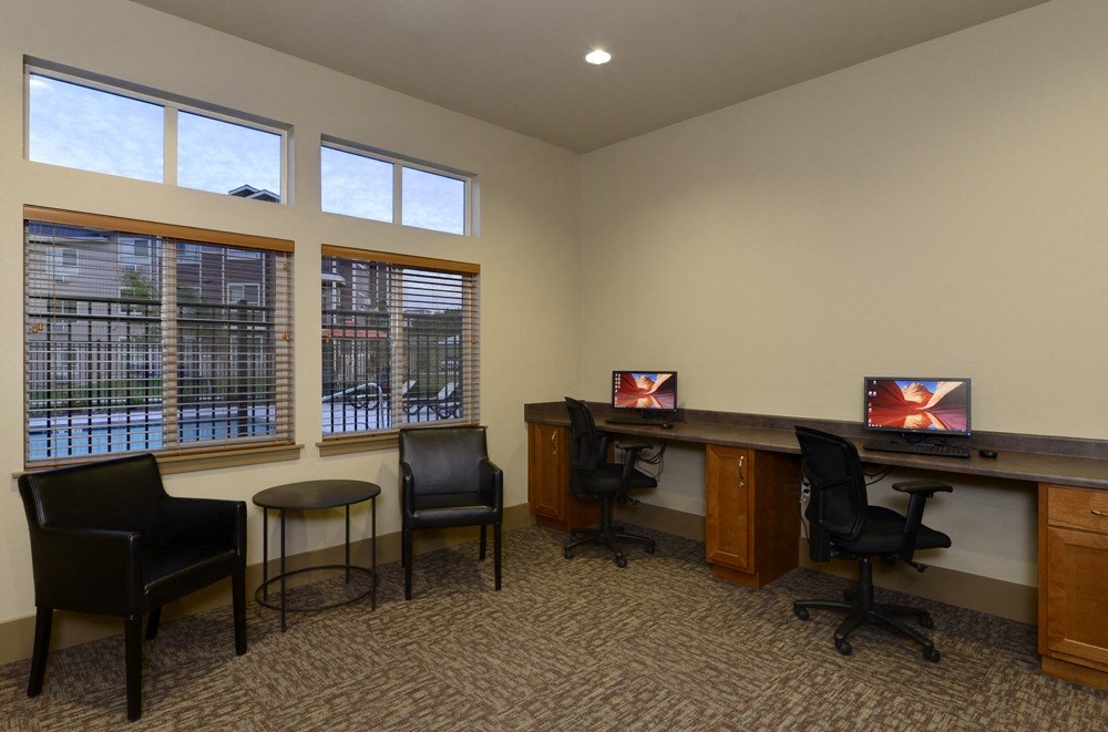 Lounge for resident use