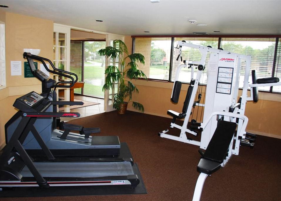 Gym with cardio and weight  fitness equipment at Cross Keys, Florida, 33068