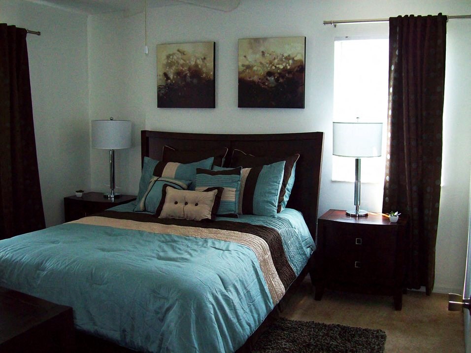 Bedroom with window Cypress Trace in Brandon Florida