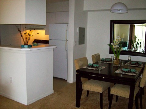 Dining area near kitchen at Cypress Trace, Brandon, FL, 33511