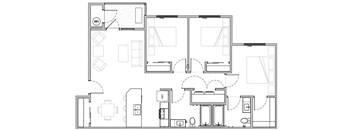 Three Bedroom 2 Bathroom