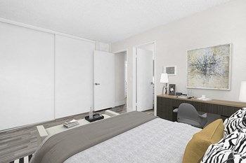 Furnished bedroom with closet - Photo Gallery 6