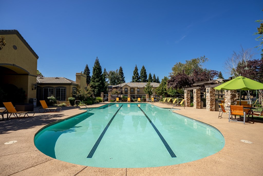 take a dip in our resort style pool