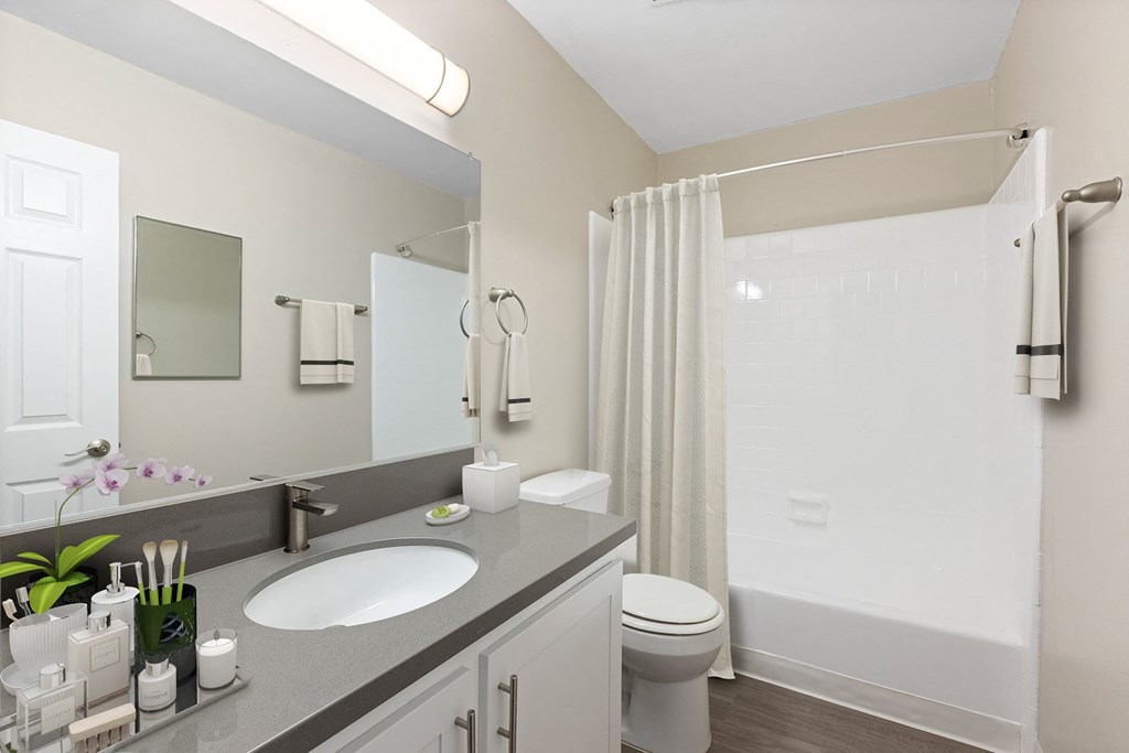 our apartments offer a bathroom with a shower