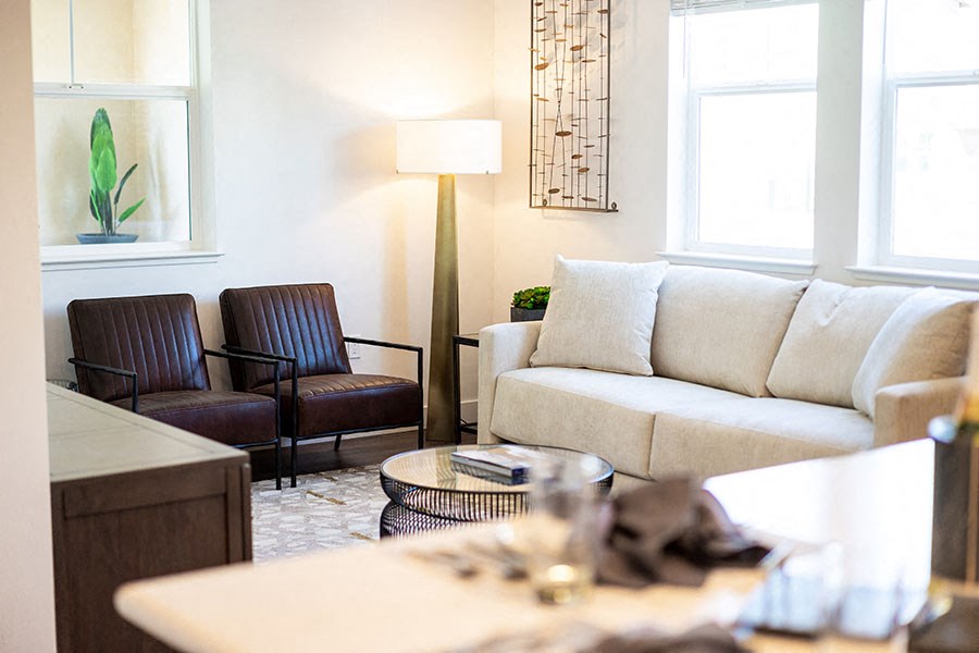 Seating with windows