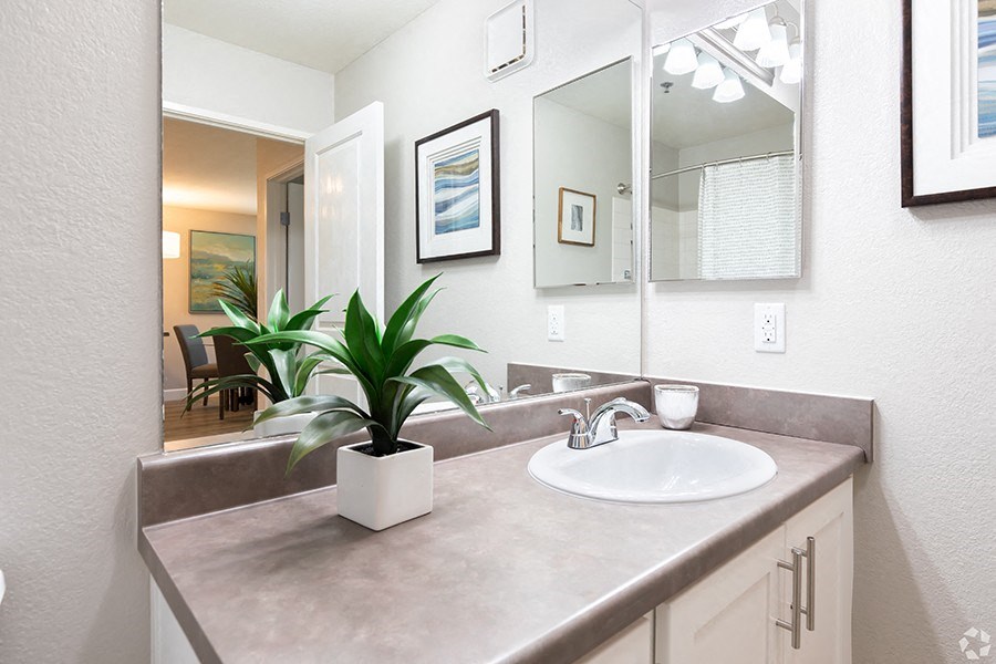 Bathroom sink vanity