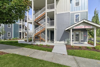 Exterior Stairway | Briggs Village Apartments in OLYMPIA, WA 98501 - Photo Gallery 2
