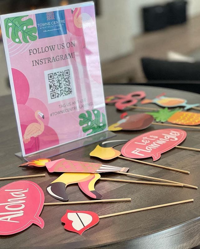 Flamingle Event party favors