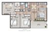Grandon Apartments 3X2 Floor plan