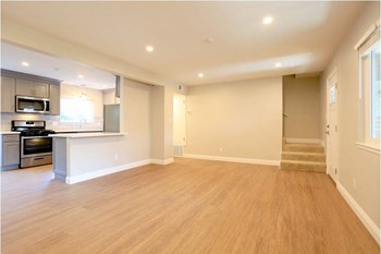 Living Room & Kitchen at Edge at Howarth Park in Santa Rosa, CA 95405