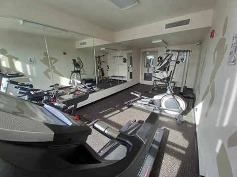 Fully Equipped Fitness Center at Borregas Court Apartments, Sunnyvale, 94089