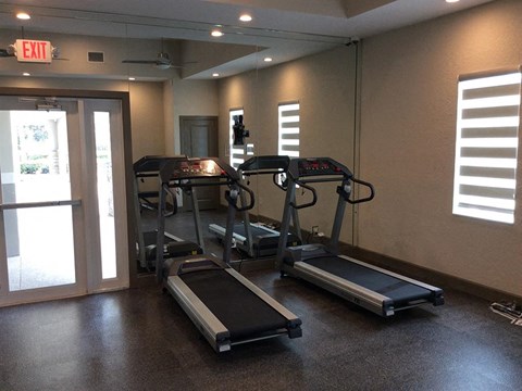 Gym at The Edge at Town Center Apartments, Jacksonville, Florida