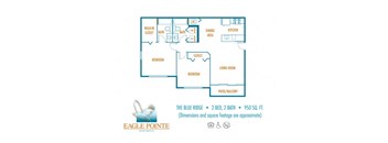 Two bedroom floor paln 