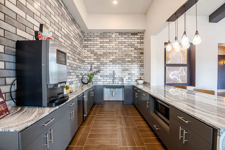 Clubhouse Kitchen with lots of room