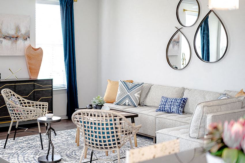 Living room with window
