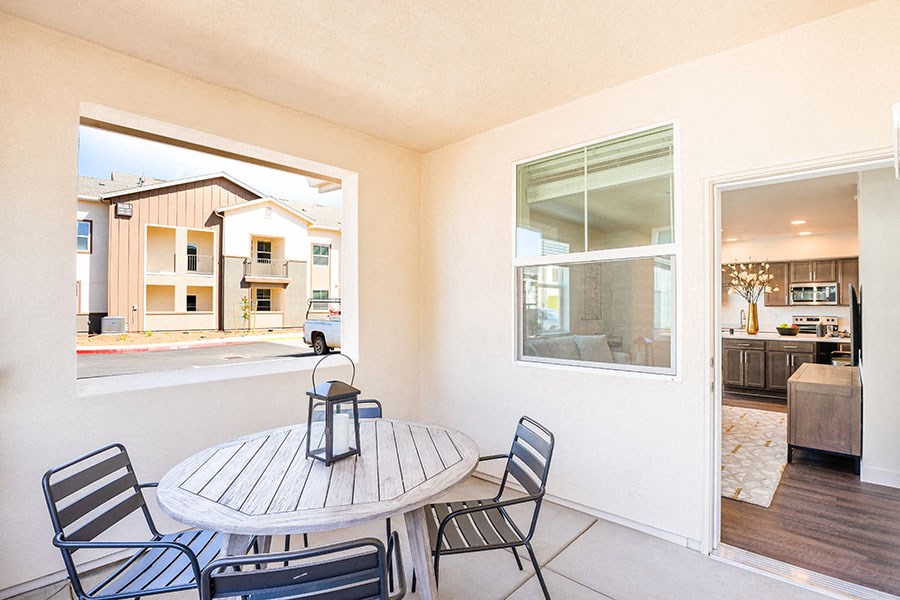 Apartments For Rent In Chico, CA - Private Patio Area With Space To Fit A Patio Set. Access Private Patio Through The Living Room.