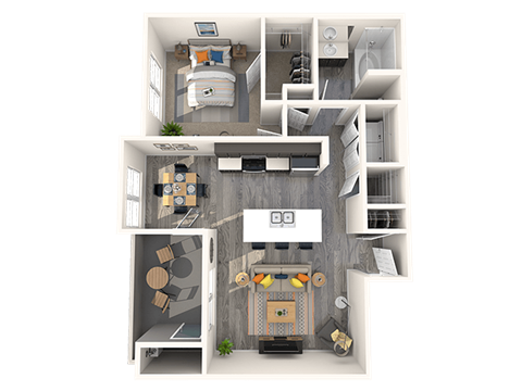 1 bed 1 bath at THE GALLERYAPARTMENT HOMES, Nevada, 89178